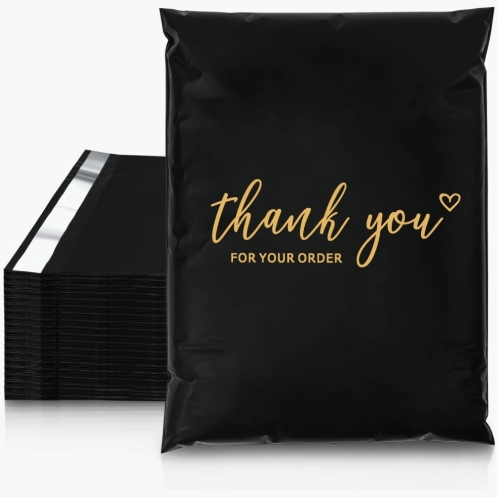 12"x15.5" Thank You Poly Mailers Pack of 25